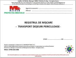 Doresc sa fac raportate anuala a situatiei deseurilor periculoase rezultate in cabinet stomatologic.pentru aceasta imi trebuie formularele acceptate de agentie. Produse Protectia Mediului