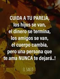 Cuida A Tu Pareja Frases De Reflexion Galeria De Imagenes Para Enviar O Compartir