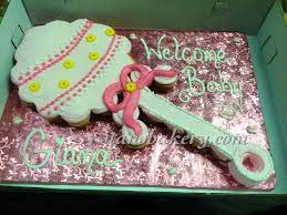 Baby Rattle Cupcake Cake Baby Shower Rattle Cake Made Out Flickr