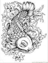 There are 1142 coloring pages fish for sale on etsy, and they cost $2.41 on average. Japanese Koi Coloring Pages Coloring Home