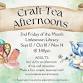 Craft-Tea Afternoons event image