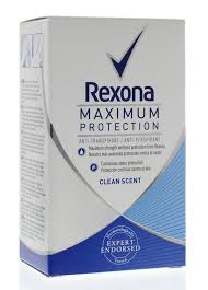 Rexona women deo stick cotton dry highlights: Rexona Deodorant Stick Max Prot Clean Duft Frauen 45 Ml Vitadvice