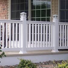 Always check your local building code before building a deck. Railing Balusters For Porches Decks Missouri Vinyl Products