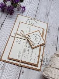 Kraft Wedding Invitation Set Rustic Wedding Stationery Etsy Backyard Wedding Invitations Kraft Wedding Invitations Sparkly Wedding Invitations