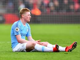 Kevin de bruyne went off with a nasty looking head injury in the uefa champions league final, as the manchester city and belgium star was in a bad way. Pep Guardiola Gives Kevin De Bruyne Injury Update Ahead Of Man Utd Clash