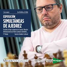 Desafía al triple campeón de España de ajedrez, Luis Mª Campos Gambutti en  El Corte Inglés Alicante