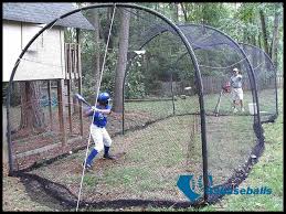 Netting is generally cheap if you can find a low weight like #21. Best Backyard Batting Cages Top Rated Hitting Cage Solutions