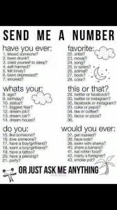 Ask From This Chart All Questions Welcome Teenagers