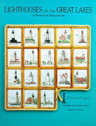 Gull rock light is situated on a rocky outcropping on the western side of manitou island. Tidewater Originals Lighthouses Of The Great Lakes Cross Stitch Pattern 123stitch