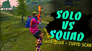 See actions taken by the people who manage and post content. Free Fire Rank Match Solo Vs Squad Best Combo Cupid Scar Shot Gun Garena Free Fire Youtube