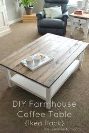 Diy Farmhouse Coffee Table Diy Farmhouse Coffee Table Coffee Table Farmhouse Coffee Table Ikea Hack
