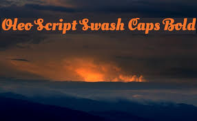 This new typeface was created to: Oleo Script Swash Caps Bold Font Ffonts Net