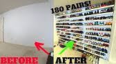 New Sneaker Room Display With Led Lights Youtube