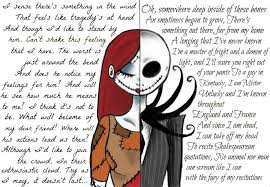 The Nightmare Before Christmas Jack S Song Sally S So Nightmare Before Christmas Drawings Nightmare Before Christmas Quotes Sally Nightmare Before Christmas