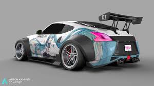 The niko edition widebody kit for the 370z is an exclusive numbered edition kit. Artstation Nissan 370z Widebody Anton Kavousi