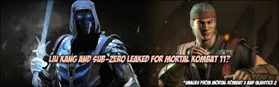 He sports great range and the ability to close the distance rather. Liu Kang And Sub Zero Claimed To Be In Mortal Kombat 11 By Best Buy Pre Order Page