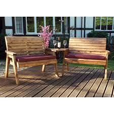 Charles Taylor Tete A Tete 4 Seat Garden Bench Buy Online At Qd Stores