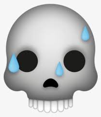 It is a very clean transparent background image and its resolution is 375x360 , please mark the image source when quoting it. Skull Emoji Png Transparent Skull Emoji Png Image Free Download Pngkey