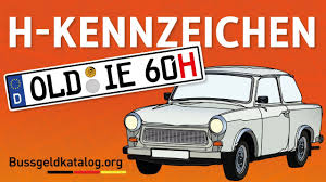 Bei großvolumigen motoren oder alten dieseln fährt der besitzer. Das H Kennzeichen Fur Oldtimer Nummernschilder 2021