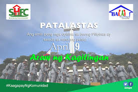 The dambana ng kagitingan atop mt. Justine Torrena Araw Ng Kagitingan