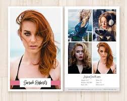 A small selection of currently created comp cards. 64 Model Comp Card Template Ideas Model Comp Card Card Template Templates