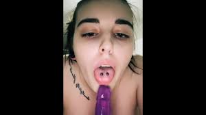 BJ with Purple Dildo - Pornhub.com