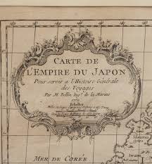 Maybe you would like to learn more about one of these? Karta Kopparstick Carte De L Empire Du Japon Paris By Jacques Nicolas Bellin 1752 Bukowskis