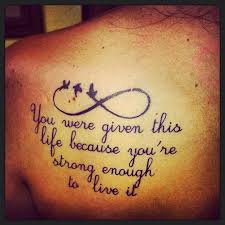 My life is my art, my art is my life. Pin By Erin Ceccoli On Tattoos Tattoo Quotes Tattoos Strength Tattoo
