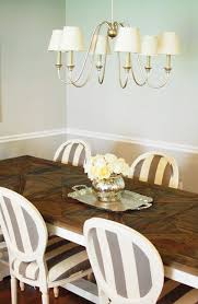 Chair rail moulding isn't limited to the wall. Dining Room With Chair Rail Design Ideas