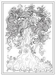The dragonfly has unique vision due to the structure of the eyes. Adult Colouring In Pdf Download Tree Dragonfly Henna Zen Mandalas Garden Anti Stress Mindfulness Flo Coloring Pages