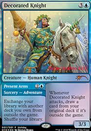 Decorated Knight 000 Mtg Card