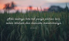 We did not find results for: Kata Kata Ada Saatnya Kita Menyerah Dan Berhenti Berharap Dalam Diam Sepositif