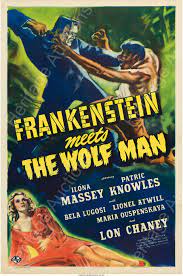 Frankenstein Y El Hombre Lobo Frankenstein Meets The Wolf Man De Roy William Neill 1943 Peliculas Clasicas De Terror Cine De Terror Peliculas Vintage