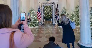 Maybe you would like to learn more about one of these? White House Christmas 2017 Cbs News