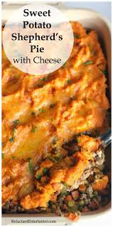 Sweet Potato Shepherd S Pie With Cheese Recipe Sweetpotatoshepherdspie Shepherdspie Shepherds Pie Recipe Healthy Ground Turkey Casserole Yummy Sweet Potatoes