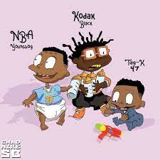 The rugrats really were a figment of angelica's demonic and unimaginable imagination. Black Cat Kodak Black Spinrilla