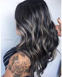 17 Stunning Examples Of Balayage Dark Hair Color Dark Hair With Highlights Hair Color For Black Hair Hair Color Dark