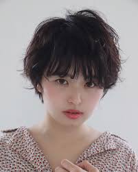 ショート 就活 ボーイッシュ パーマ Reina 458184hair