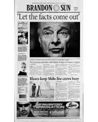 Brandon Sun Newspaper Archives, Apr 22, 2005, p. 1