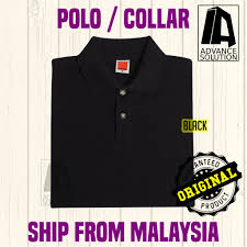T shirt lelaki baju raya baju lelaki berkolar t shirt kosong 100% cotton dari tigac exclusive. Ladies Black Polo Collar T Shirt Plain Blank Tee Unisex Hc05 Oren Sport Baju Hitam Kolar Men Women Wanita Perempuan Shopee Malaysia