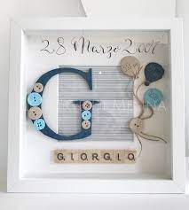 Quadretto Nascita In Fimo Etsy Artigianato Per Bambini Baby Fai Da Te Regali Fai Da Te Neonati
