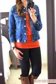 Womens Black And Blue Denim Jacket Stretch Pants An Important Fashion Secret Revealed Fall Jackets Outfit Fashion Blue Jean Jacket