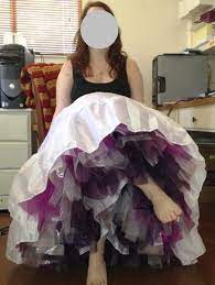 Semi Diy No Dye Crinoline Weddingbee Do It Yourself Diy Dress Crinoline Skirt Soiree