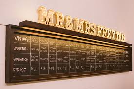 Mr Mrs Freytag Light Up Marquee Letters