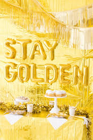 20th Birthday Decoration Ideas For Her Gold Party Oh Happy Day Golden Birthday Parties Golden Birthday Gold Birthday Party
