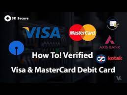 Mastercard securecode is a service from mastercard that lets you pay online securely with your existing mastercard debit/credit card. How To Verify Visa Mastercard Debit Card Sbi Axisbank Kotak 2018 Youtube