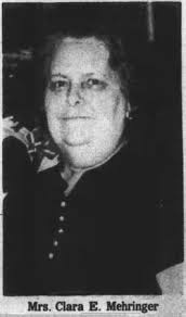 Clara Burger Mehringer (1914-1971)