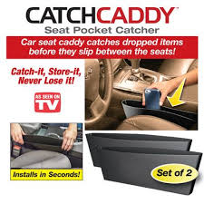 Pocket Shaped Catch Caddy Seat Pocket Catcher See On Tv Console Organization Car Smell