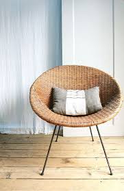 This lovely rattan chair or bench is as functional as. Mid Century Modern Wicker Sfgirlbybay Basket Chair Modern Patio Furniture Wicker Furniture
