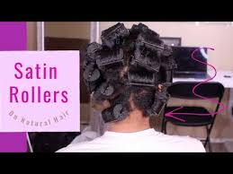 Get the best deal for hair classic foam rollers from the largest online selection at ebay.com. Satin Roller Set On Natural Hair Miss Jessies Heatless Curls Youtube